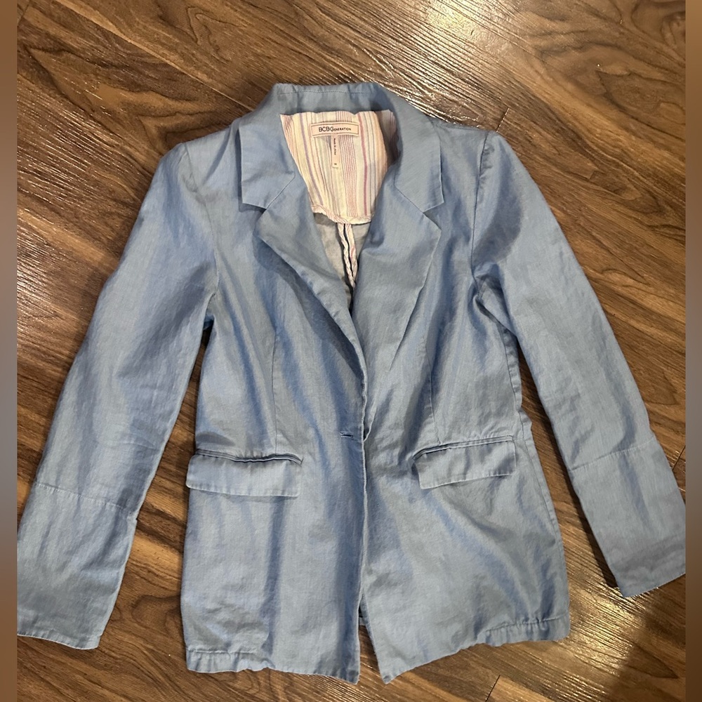 BCBGeneration blue blazer for women size XS gently used